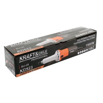 Szlifierka prosta trzpieniowa 1500W + REGULATOR KD523