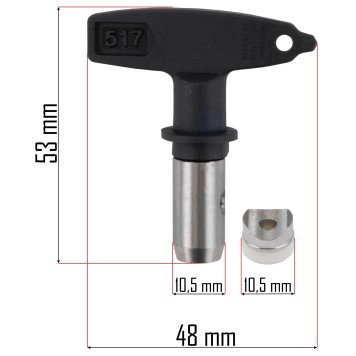 Dysza do agregatu malarskiego PM-PDM-1200/1500M-D517