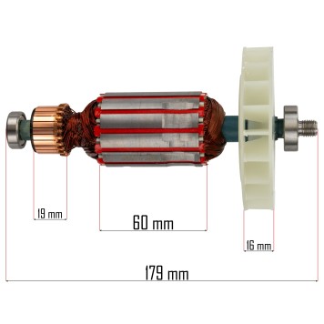 Wirnik do glebogryzarki PM-GGE-2000M-WI
