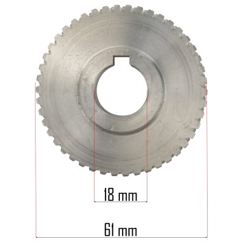 Zębatka do glebogryzarki PM-GGE-1700M-ZA