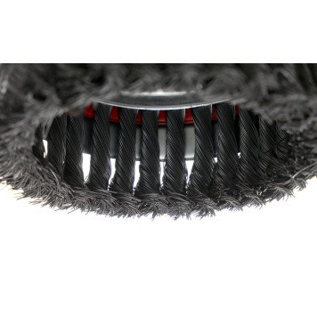 Szczotka czołowa pleciona + opaska KD10979