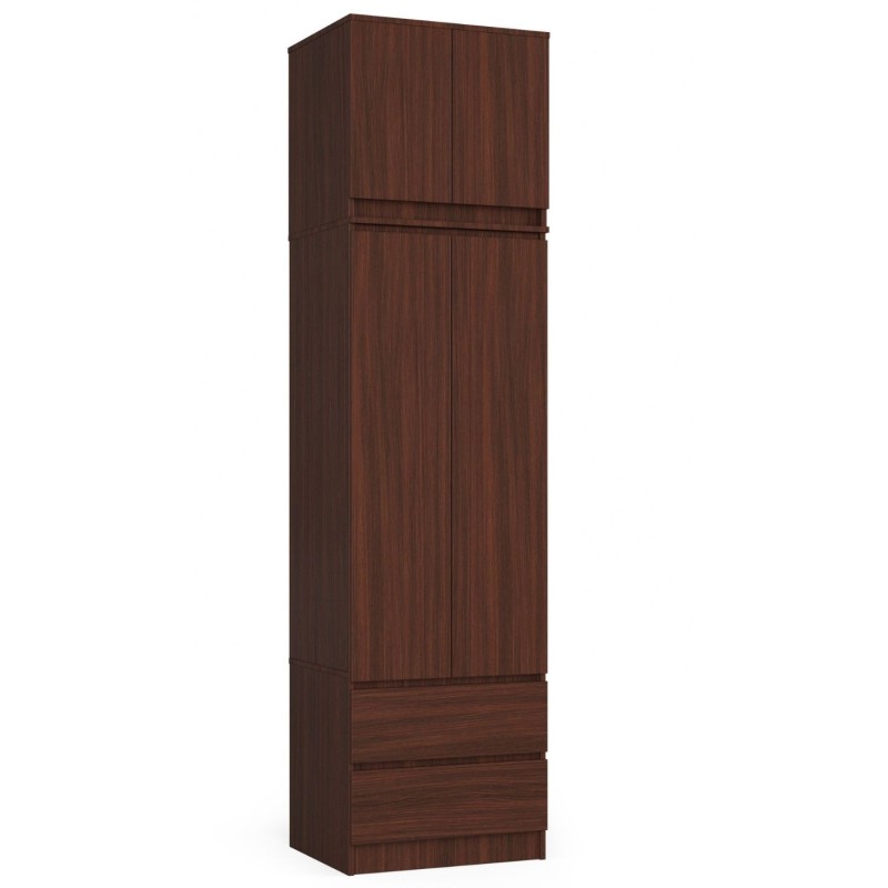 SZAFA Z NADSTAWKĄ S60 2D 2SZ CLP WENGE