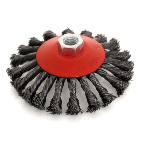 Szczotka obrotowa boczna pleciona KD10985
