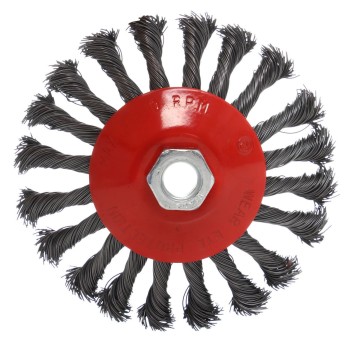 Szczotka obrotowa boczna pleciona KD10985