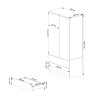 SZAFA S90 2D 2SZ CLP CRAFT
