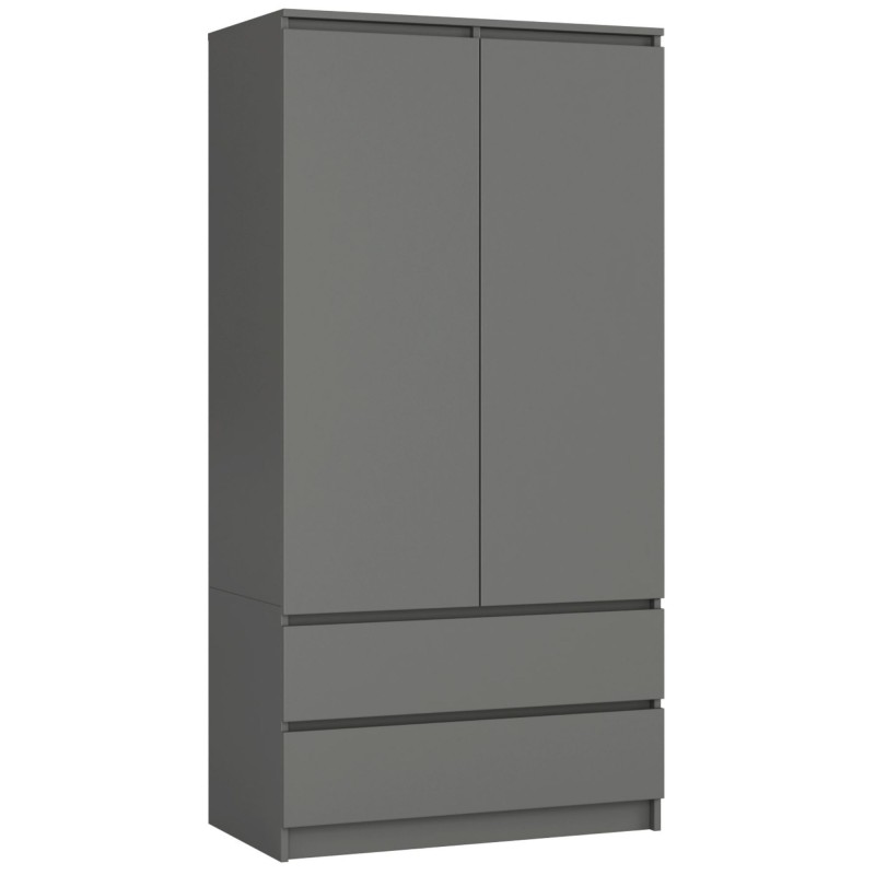 SZAFA S90 2D 2SZ CLP PK GRAFIT SZARY SZAFA S90 2D 2SZ CLP PK GRAFIT SZARY