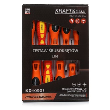 Zestaw śrubokrętów 10el. KD10901