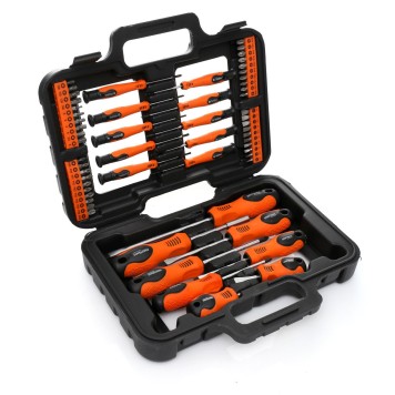 Zestaw śrubokrętów i bitów 58el. KD10903