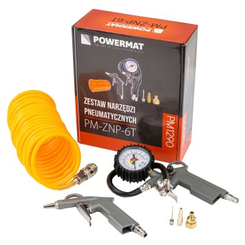 Zestaw narzędzi pneumatycznych PM-ZNP-6T