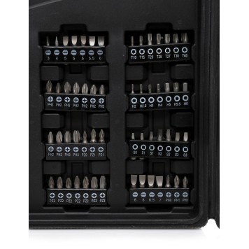 Zestaw śrubokrętów i bitów 75el. KD10904