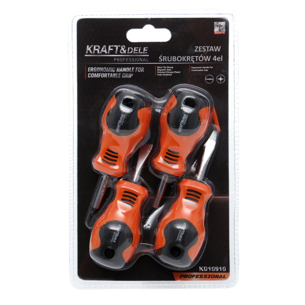 Zestaw śrubokrętów 4el. KD10910