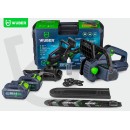 Tronçonneuse  sur batterie  sans fil + 2 batteries  Wuber