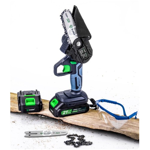 Ensemble Mini Tronçonneuse  électrique 500 W Wuber