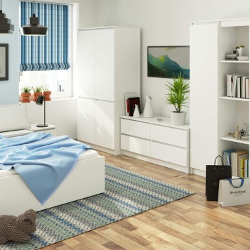 SZAFA S90 4D CLP BIAŁY