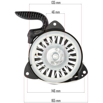 Starter do kosiarki RTKSS0096-ST