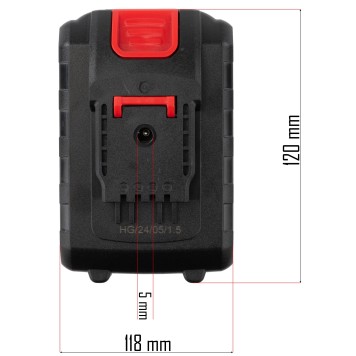 Bateria do sekatora RTSA0063-BT