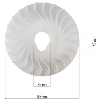 Wentylator do kosiarki PM-KSS-700SH-WEN