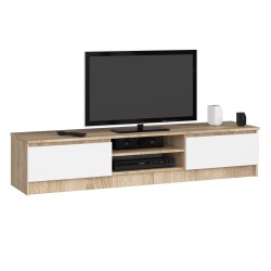 KOMODA RTV K160 CLP SONOMA / BIAŁY