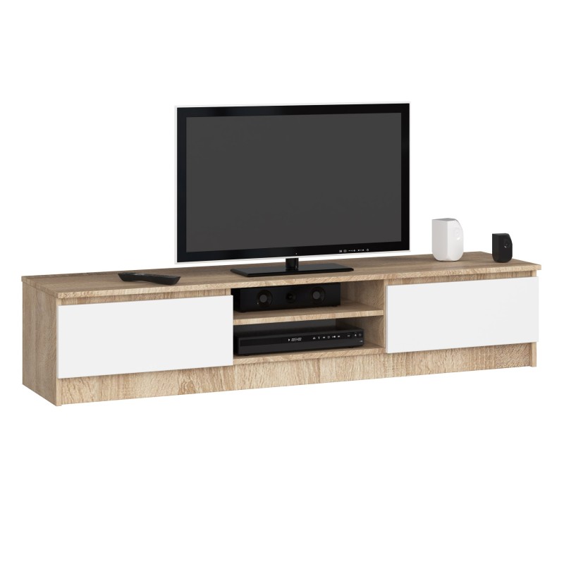 KOMODA RTV K160 CLP SONOMA / BIAŁY KOMODA RTV K160 CLP SONOMA / BIAŁY