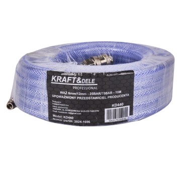 Wąż pneumatyczny zbrojony 12mm 10m KD440
