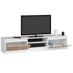 KOMODA RTV K160 CLP BIAŁY / SONOMA