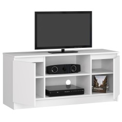 SZAFKA RTV 120 cm 2D 1P BIAŁA