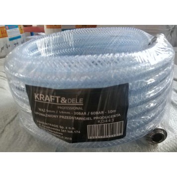 Wąż pneumatyczny zbrojony 14mm 10m KD443