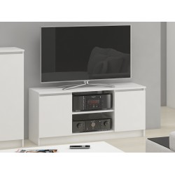 SZAFKA RTV 120 cm 2D 1P BIAŁA