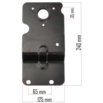Obsada wałka lewa PM-AWS-65-OWL