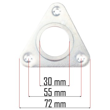 Obsada wałka prawa do aeratora spalinowego PM-AWS-65-OWP