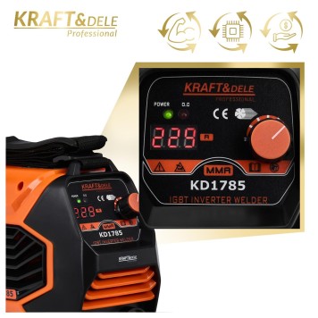 Spawarka inwertorowa 330A MMA TIG LIFT VRD KD1785