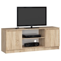 SZAFKA RTV 140 cm 2D 1P SONOMA