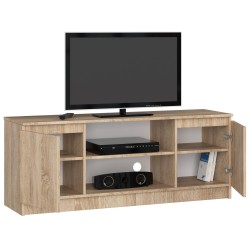 SZAFKA RTV 140 cm 2D 1P SONOMA