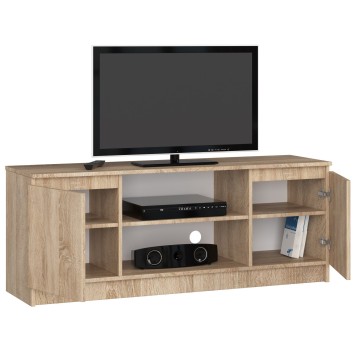 SZAFKA RTV 140 cm 2D 1P SONOMA