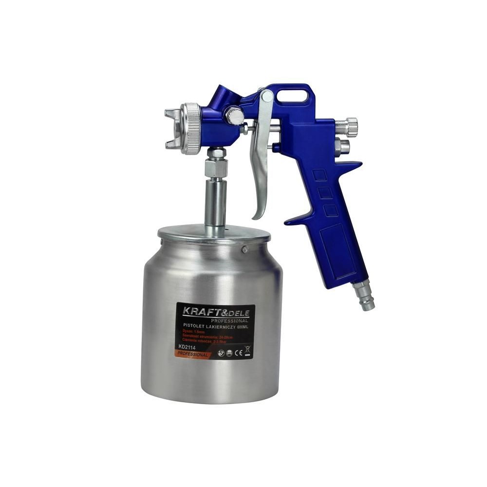Pistolet à peinture 600 ml 3,5 - 5 bars Pistolet à peinture 600 ml 3,5 - 5 bars
