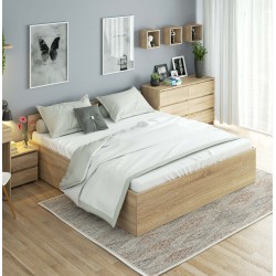ŁÓŻKO PODNOSZONE CLP 180x200 OSKRZYNIA + STELAŻ SONOMA