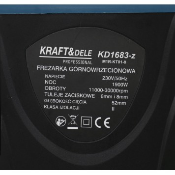 FREZARKA GÓRNOWRZECIONOWA KING SERIES KD1683-Z