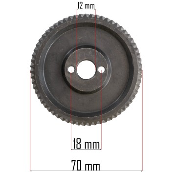 Zębatka do nożyc elektrycznych PM-NE-1800M-ZA
