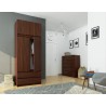 Nadstawka na szafę S 90 cm - wenge - 2 drzwi
