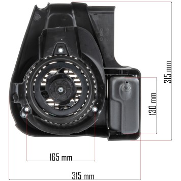 Osłona starter do glebogryzarki RTGGS0103-OSL