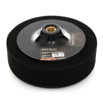 Gąbka polerska 150 mm czarna