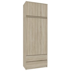 NADSTAWKA DO SZAFY S90 2D 2SZ CLP DĄB SONOMA