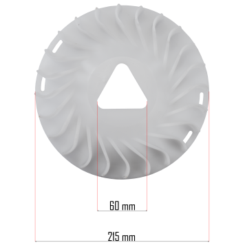 Wentylator do agregatu PM-AGR-6500/7500-WEN