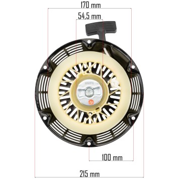 Starter do agregatu PM-AGR-6500/7500-ST