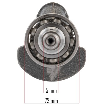 Wał korbowy do agregatu PM-AGR-6500/7500-WK