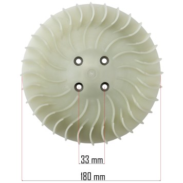 Wirnik turbina do dmuchawy RTODL0057-TUR