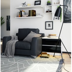 KOMODA K60 2SZ CLP CZARNY POŁYSK