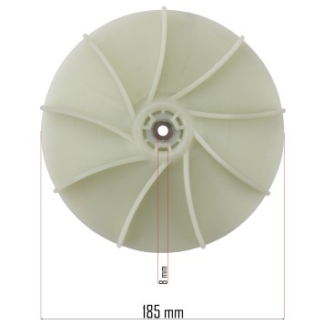 Wirnik turbina do dmuchawy RTODL0058-TUR