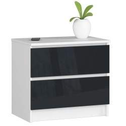 KOMODA K60 2SZ CLP GRAFIT POŁYSK
