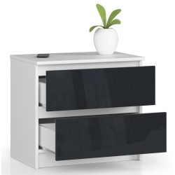 KOMODA K60 2SZ CLP GRAFIT POŁYSK